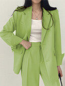 Korejas modes pavasara sieviešu kostīmi, ikdienas bikses, 2 daļīgi komplekti, sieviešu tērpi, mēteļi, šauri pieguļoši sieviešu apģērbi.