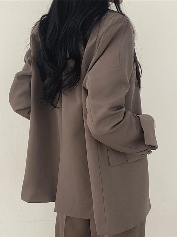 Korejas modes pavasara sieviešu kostīmi, ikdienas bikses, 2 daļīgi komplekti, sieviešu tērpi, mēteļi, šauri pieguļoši sieviešu apģērbi.