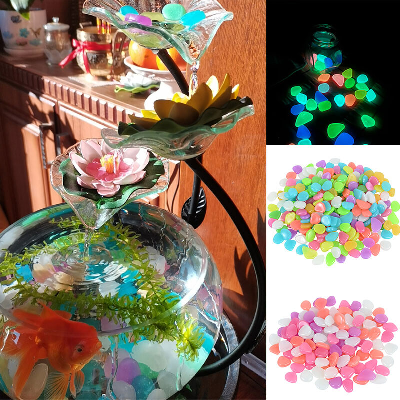 25/50 kom. Svjetleći kamenčići koji svijetle u mraku Kućni akvarij Teglica za cvijeće Dekoracija vrtne staze Dekoracija kaldrme