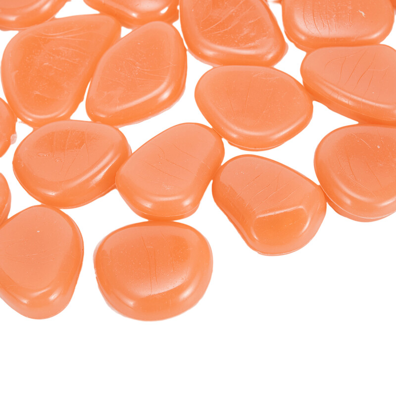 50PCS/Set Svjetleći kamenčići Svjetleće kamenje za akvarijske ribice Kućni vrt Dekoracija dvorišta
