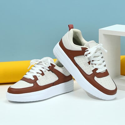 Маратонки Мъжки Дамски плоски дишащи спортни обувки за бягане Джогинг Ходене Спортни маратонки