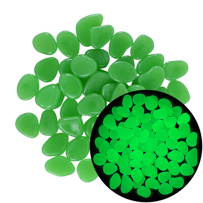 25/50 buc. Pietre luminoase Pietricele Piscină în aer liber Alee alea Terasă Peluză Grădină Pietre strălucitoare Pietricele Decor Strălucire în întuneric