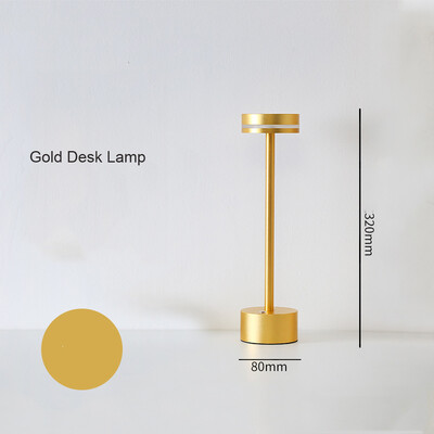 LED galddatora lampa USB pieskāriena aptumšošana metāla uzlādējama nakts gaisma kafijas bāram restorānam pie gultas, lasīšanas dekorēšana galda lampas