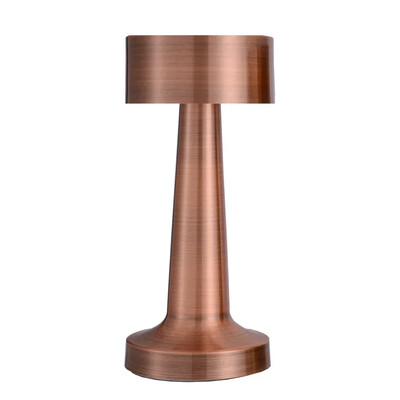 Lampă de masă cu LED pentru bar/cafea/restaurant Decor de birou Lumină de noapte Lampă de lectură pentru dormitor fără fir cu senzor tactil reîncărcabil 2022