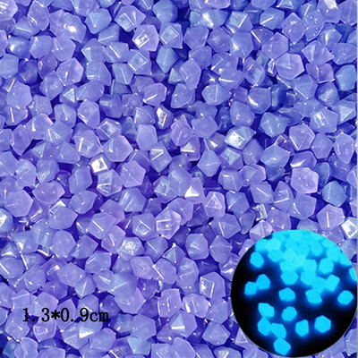 50/100/200Pcs Φωτεινή Πέτρινη Διακόσμηση Κήπου Βότσαλα Λάμψη σε Φωτεινή Διακοσμητικά Βότσαλα Διακόσμηση ενυδρείου εξωτερικού χώρου δεξαμενής ψαριών