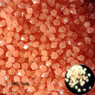 50/100/200Pcs Φωτεινή Πέτρινη Διακόσμηση Κήπου Βότσαλα Λάμψη σε Φωτεινή Διακοσμητικά Βότσαλα Διακόσμηση ενυδρείου εξωτερικού χώρου δεξαμενής ψαριών