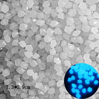 50/100/200Pcs Φωτεινή Πέτρινη Διακόσμηση Κήπου Βότσαλα Λάμψη σε Φωτεινή Διακοσμητικά Βότσαλα Διακόσμηση ενυδρείου εξωτερικού χώρου δεξαμενής ψαριών