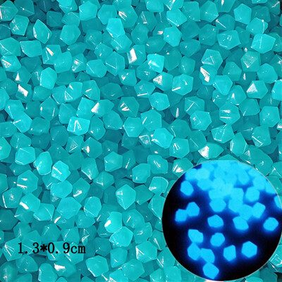 50/100/200Pcs Φωτεινή Πέτρινη Διακόσμηση Κήπου Βότσαλα Λάμψη σε Φωτεινή Διακοσμητικά Βότσαλα Διακόσμηση ενυδρείου εξωτερικού χώρου δεξαμενής ψαριών