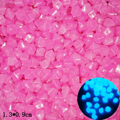 50/100/200Pcs Φωτεινή Πέτρινη Διακόσμηση Κήπου Βότσαλα Λάμψη σε Φωτεινή Διακοσμητικά Βότσαλα Διακόσμηση ενυδρείου εξωτερικού χώρου δεξαμενής ψαριών