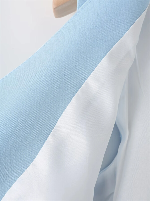 Kar&Otza 2024 novi ženski moderan jednobojni prsluk s grudima bez rukava visokog struka, temperamentni komplet hlača