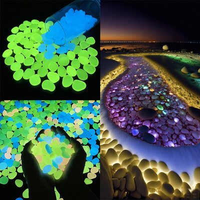 25/50 kom Sjaj u tami Vrtni kamenčići Sjajno kamenje Stijene za pločnik Vrt Terasa Travnjak Vrt Dvorište Akvarijum Dekoracija akvarija