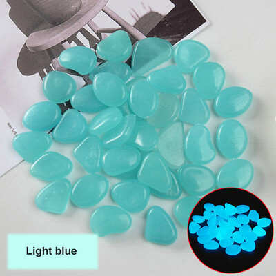 Ragyog a sötétben a kertben Kavics a járdához Kert Terasz Gyep Kert Terasz Akvárium Dekoráció Ragyogó kő