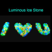 Új kert világít a sötétben Világító kavicsok sétányokhoz Növények Akvárium dekoráció Ragyogó jégkövek Akvárium Kerti dekoráció