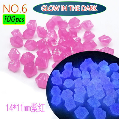 Új kert világít a sötétben Világító kavicsok sétányokhoz Növények Akvárium dekoráció Ragyogó jégkövek Akvárium Kerti dekoráció