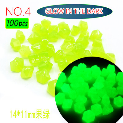 Új kert világít a sötétben Világító kavicsok sétányokhoz Növények Akvárium dekoráció Ragyogó jégkövek Akvárium Kerti dekoráció