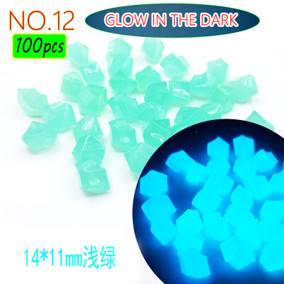 Új kert világít a sötétben Világító kavicsok sétányokhoz Növények Akvárium dekoráció Ragyogó jégkövek Akvárium Kerti dekoráció