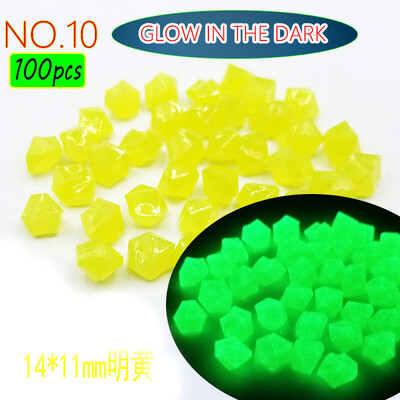 Új kert világít a sötétben Világító kavicsok sétányokhoz Növények Akvárium dekoráció Ragyogó jégkövek Akvárium Kerti dekoráció