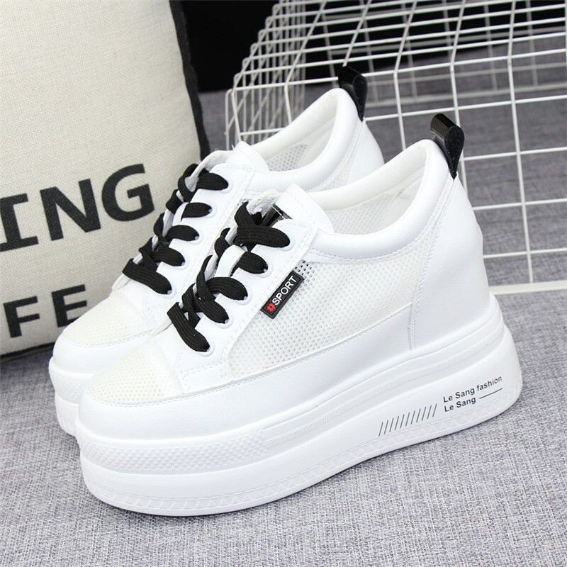  augumu palielinoši sieviešu apavi cm mazi balti apavi sieviešu pavasara jauni ikdienas apavi ar biezu zoles augstumu palielinoši zemie apavi