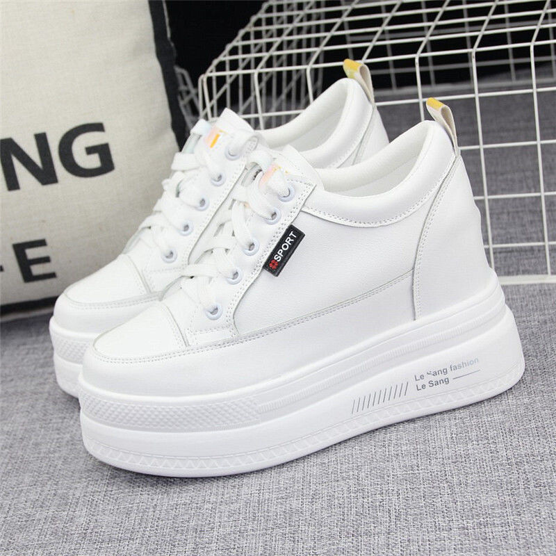  augumu palielinoši sieviešu apavi cm mazi balti apavi sieviešu pavasara jauni ikdienas apavi ar biezu zoles augstumu palielinoši zemie apavi