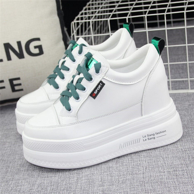  augumu palielinoši sieviešu apavi cm mazi balti apavi sieviešu pavasara jauni ikdienas apavi ar biezu zoles augstumu palielinoši zemie apavi