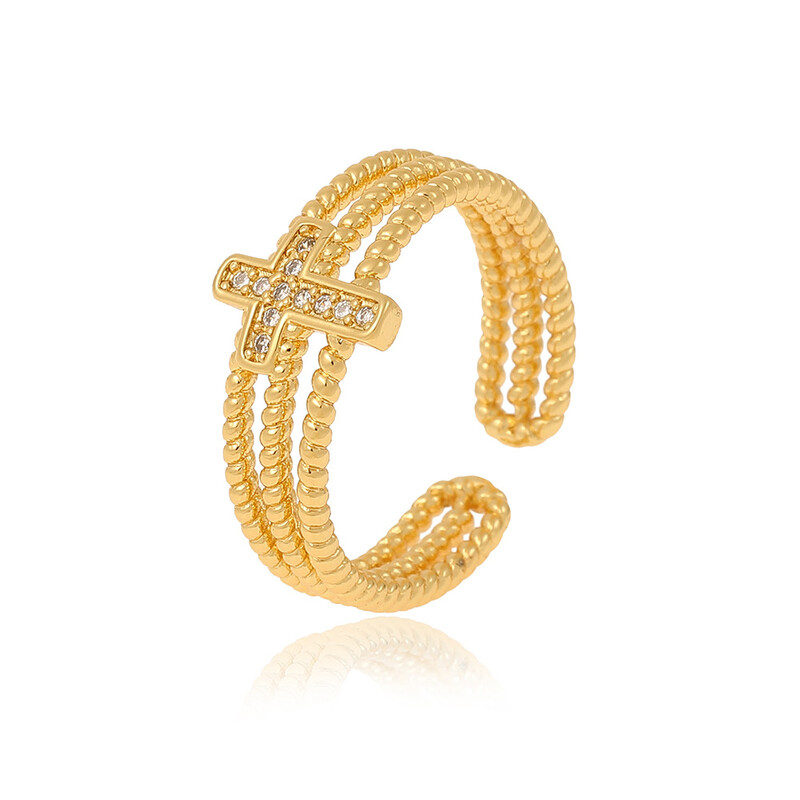 Határon átnyúló új női retro ékszer korona széles változat gyűrű nyíló állítható gyűrű személyre szabott farok gyűrű