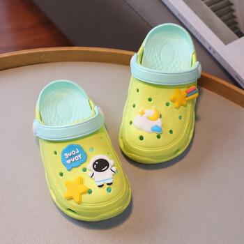 2022 Astronaut Kids Crocs Summer ανδρικά και γυναικεία παιδικά παπούτσια EVA Cute Beach παπούτσια για αγόρια