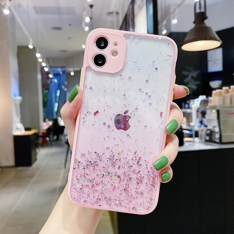 Mobilā telefona maciņš priekš Xiaomi 11lite acu aizsardzības līme star glitter pink rice note11Pro aizsargvāciņš 10C piemērota rūpnīca