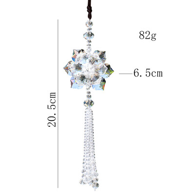 Kristāla ziedu auto piekarināms kulons rotājums stikla ziedlapiņas, pušķis, saules ķērējs, šarms ārpus dārza pagalma apgaismojums vēja zvani
