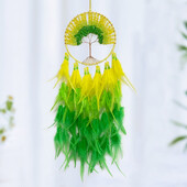 Dream Catcher Χειροποίητα υφαντά κρυστάλλινα στολίδια κρεμαστά για κρεβατοκάμαρα για σαλόνι κρεβατοκάμαρα Δημιουργικά δώρα γιορτής Διακόσμηση σπιτιού