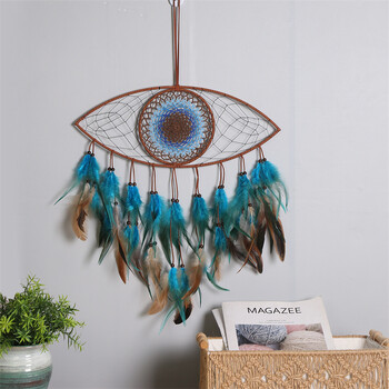 Dream Catcher Nordic Evil Eye Dream Catcher Διακόσμηση σπιτιού Ρετρό Χειροποίητο κρεμαστό μενταγιόν στολίδι Χειροτεχνία Δώρο Διακόσμηση σπιτιού