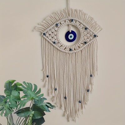 1 бр. Гоблен за декорация на стени Evil Eye, стенен декор за спалня, хол, домашен декор