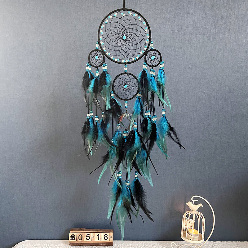 Svjetleći kristalni kamen Hvatač snova Ručno tkana zvona za vjetar Dnevni boravak Spavaća soba Viseći ukrasi Zidni privjesak Dekoracija doma