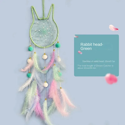 Aranyos álomfogó akasztható lakberendezési dekoráció Star Moon Dreamcatcher tolldíszek falra akasztós belső tér gyerekszoba ház dekoráció