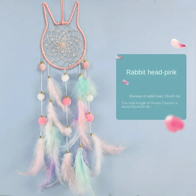 Aranyos álomfogó akasztható lakberendezési dekoráció Star Moon Dreamcatcher tolldíszek falra akasztós belső tér gyerekszoba ház dekoráció