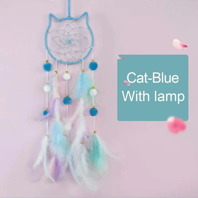 Aranyos álomfogó akasztható lakberendezési dekoráció Star Moon Dreamcatcher tolldíszek falra akasztós belső tér gyerekszoba ház dekoráció