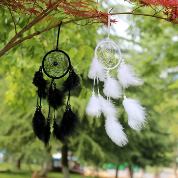 Χειροποίητα ινδικά φτερά Dream Catchers τοίχου Art Decor Δωματίου Hunter Substance Dreamcatcher Στολίδι Δώρα σε φίλους