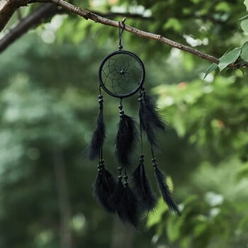 Χειροποίητα ινδικά φτερά Dream Catchers τοίχου Art Decor Δωματίου Hunter Substance Dreamcatcher Στολίδι Δώρα σε φίλους