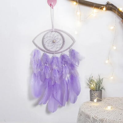 Bright Dream Catcher Διακόσμηση Δωματίου Wind Chime Evil Eye Στολίδια σπιτιού Μεγάλος τοίχος Dream Catcher Μεγάλο μέγεθος Dreamcatcher διακόσμηση