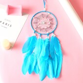 Vintage Dreamcatcher Lakásdekoráció Friss díszek Akasztók Álomfogók Retro fali díszek Egyszerű kézműves ajándékok lányoknak