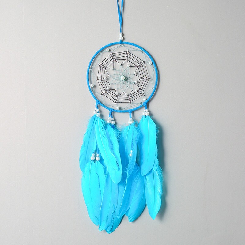 Vintage Dreamcatcher Lakásdekoráció Friss díszek Akasztók Álomfogók Retro fali díszek Egyszerű kézműves ajándékok lányoknak