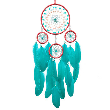 Dream Catcher Χειροποίητα υφάσματα Wind Chime Διακοσμητικά τοίχου για Δώρα Γενεθλίων Κρεβατοκάμαρας σαλονιού Χειροτεχνία διακόσμησης σπιτιού