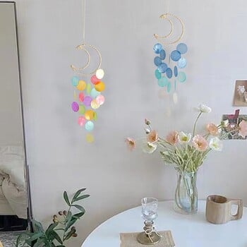 INS Home Decor Естествена черупка Dream Wind Chimes Бохемски Dream Catchers Детска стая Декорация на детска стая Специални новогодишни подаръци