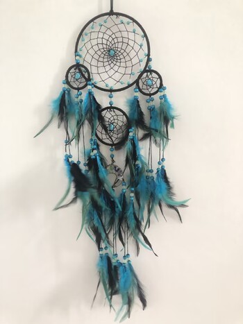 Dream Catchers Retro Manual Dream Catchers Διακόσμηση σπιτιού Indians Natural Stone Lucky Tree Dreamcatcher Στολίδι τοίχου