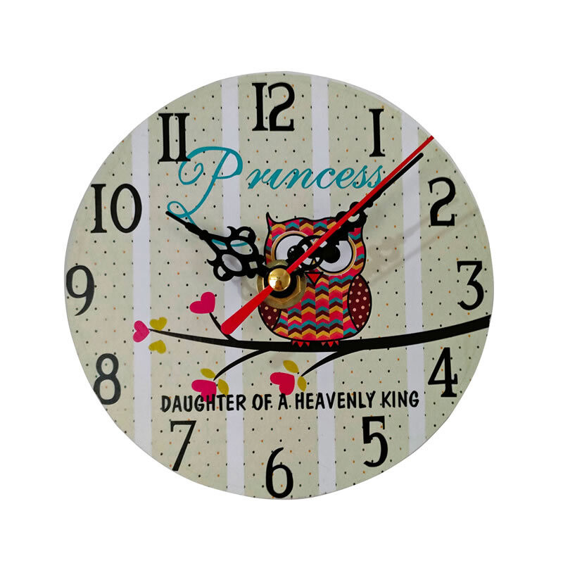 MDF kézműves falióra néma falióra asztali díszek otthoni elektronikus óra