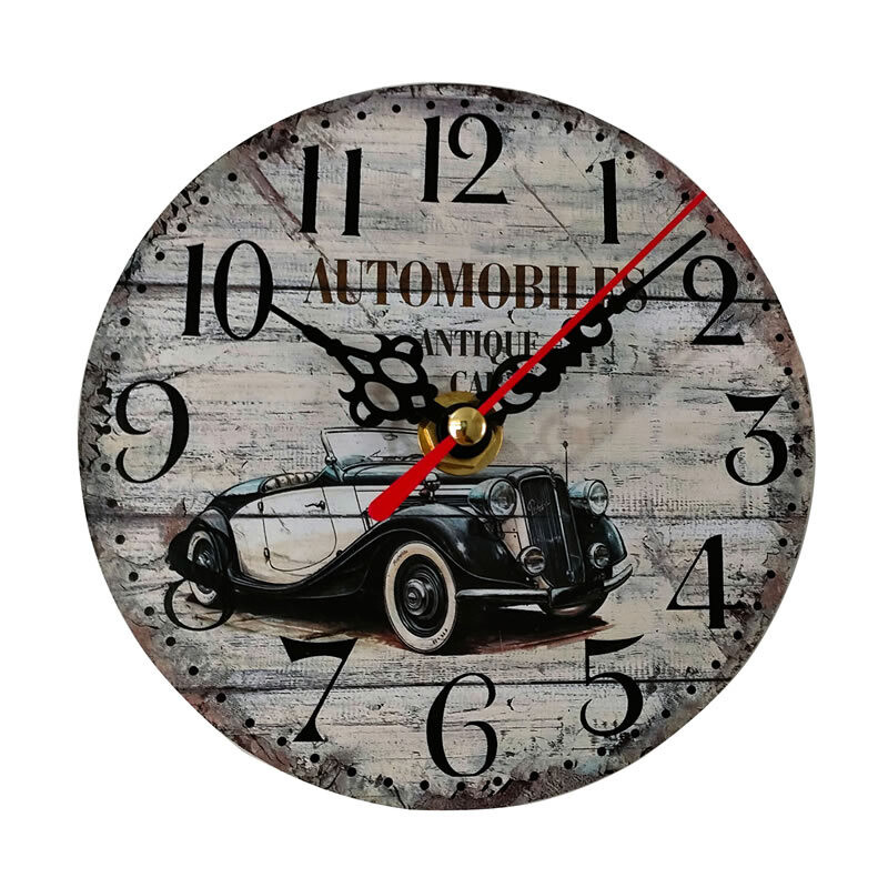 MDF kézműves falióra néma falióra asztali díszek otthoni elektronikus óra