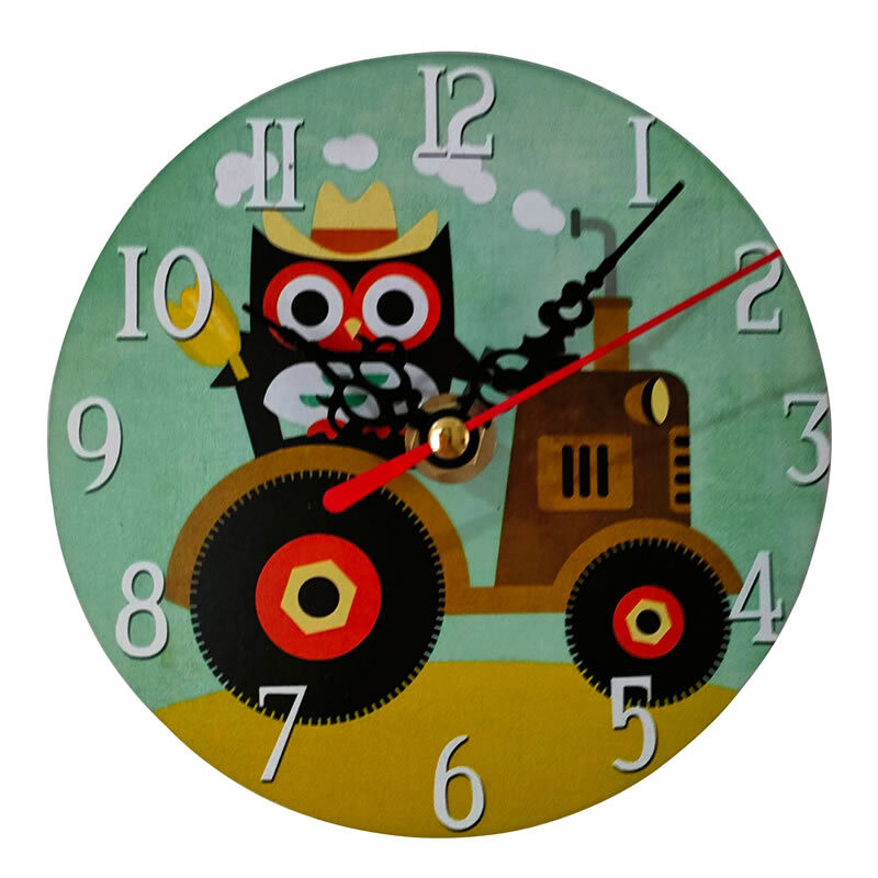 MDF kézműves falióra néma falióra asztali díszek otthoni elektronikus óra