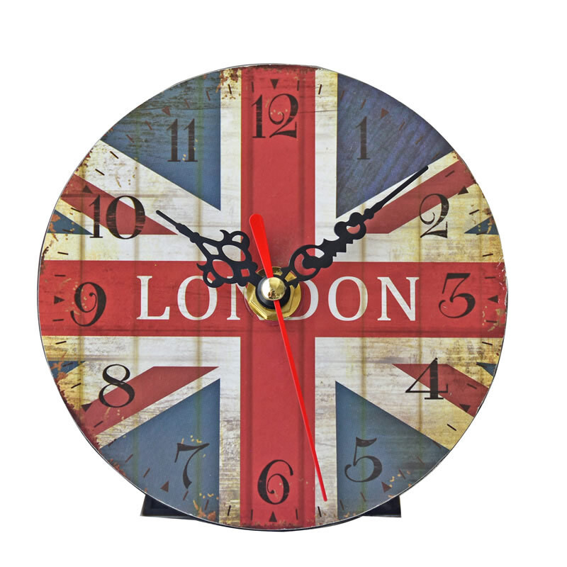 MDF kézműves falióra néma falióra asztali díszek otthoni elektronikus óra