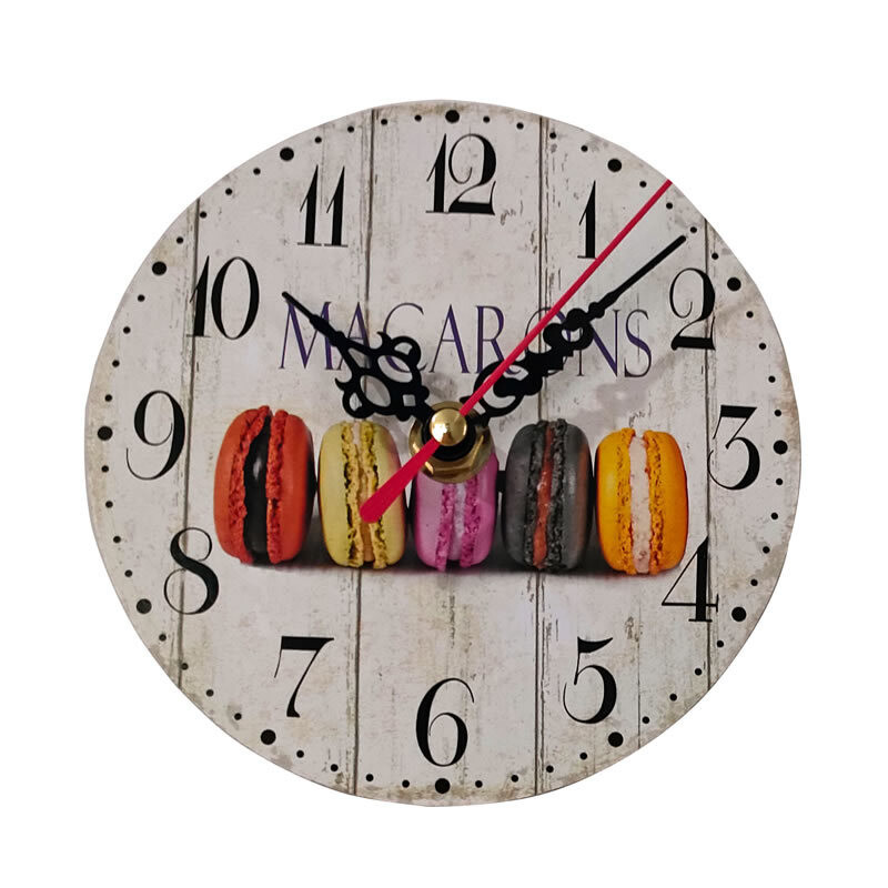 MDF kézműves falióra néma falióra asztali díszek otthoni elektronikus óra