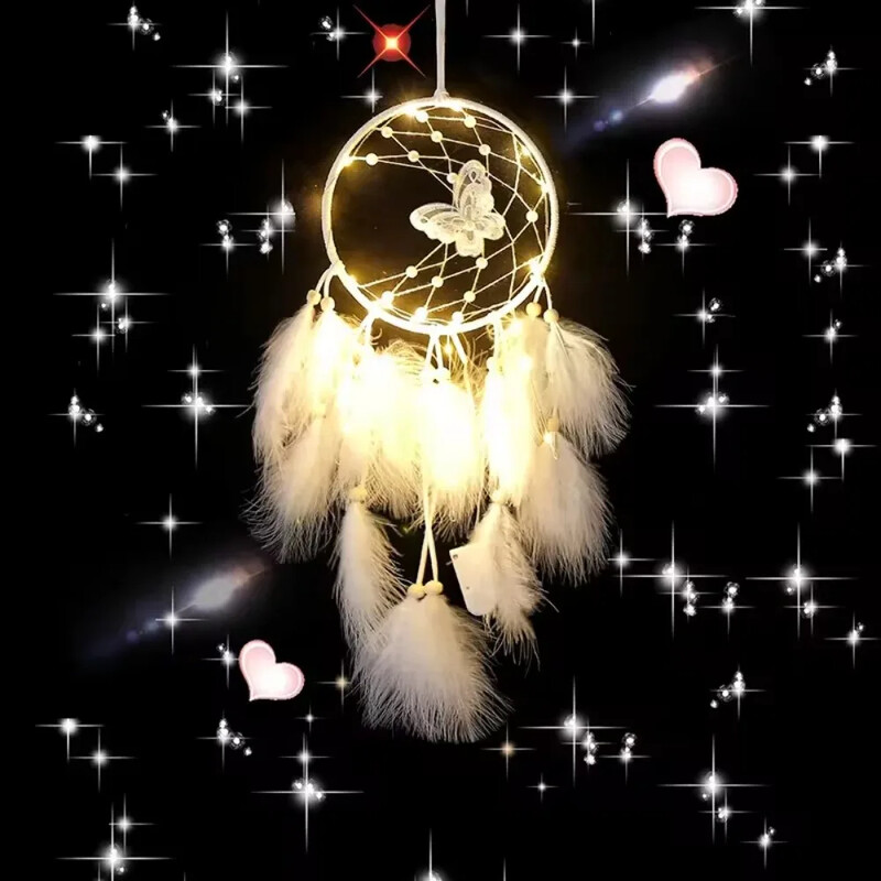 Butterfly Dreams Catcher dekor nappaliba Dolphin Dreamcatcher House hálószoba dekoratív skandináv falra akasztó díszek