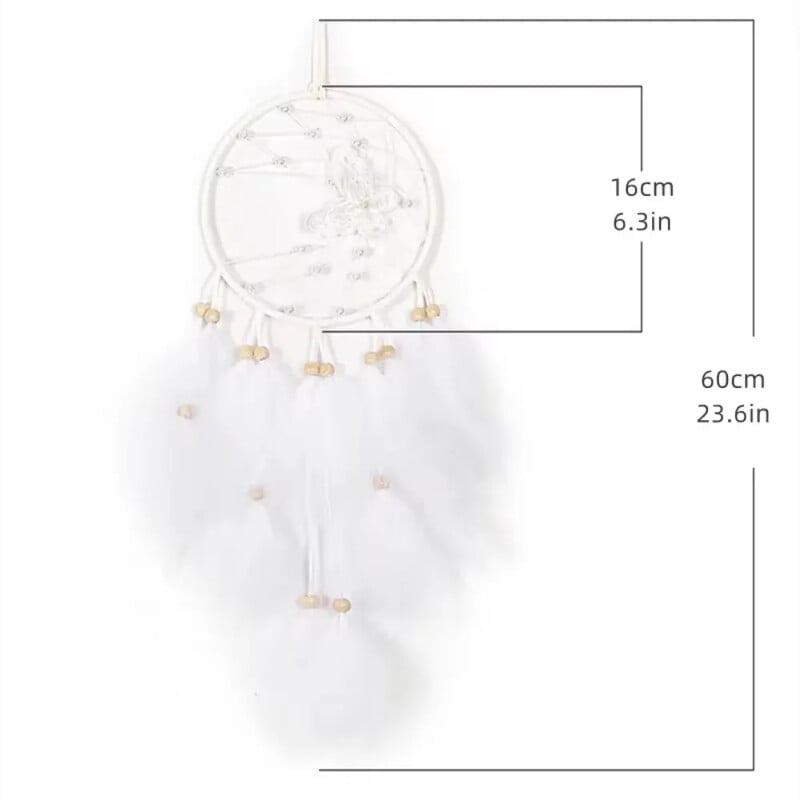 Butterfly Dreams Catcher dekor nappaliba Dolphin Dreamcatcher House hálószoba dekoratív skandináv falra akasztó díszek